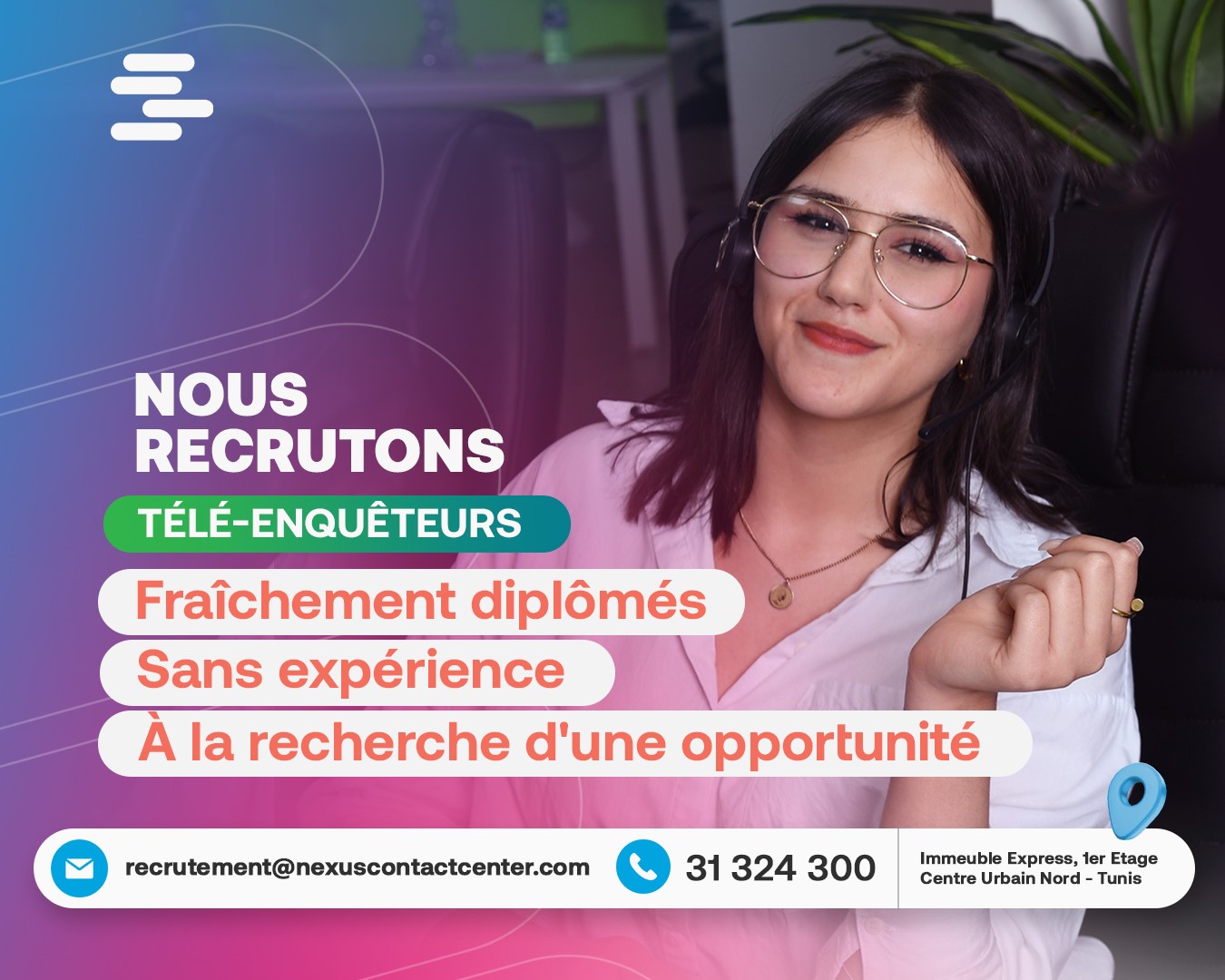 Téléenquêteurs débutants pour les sondages